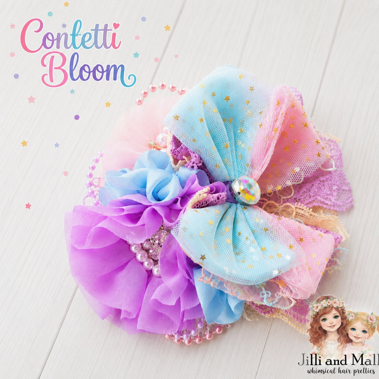 Confetti Cascade Large Floral Bloom m2m Forever Remi *pre-order 4 wk turnaround*