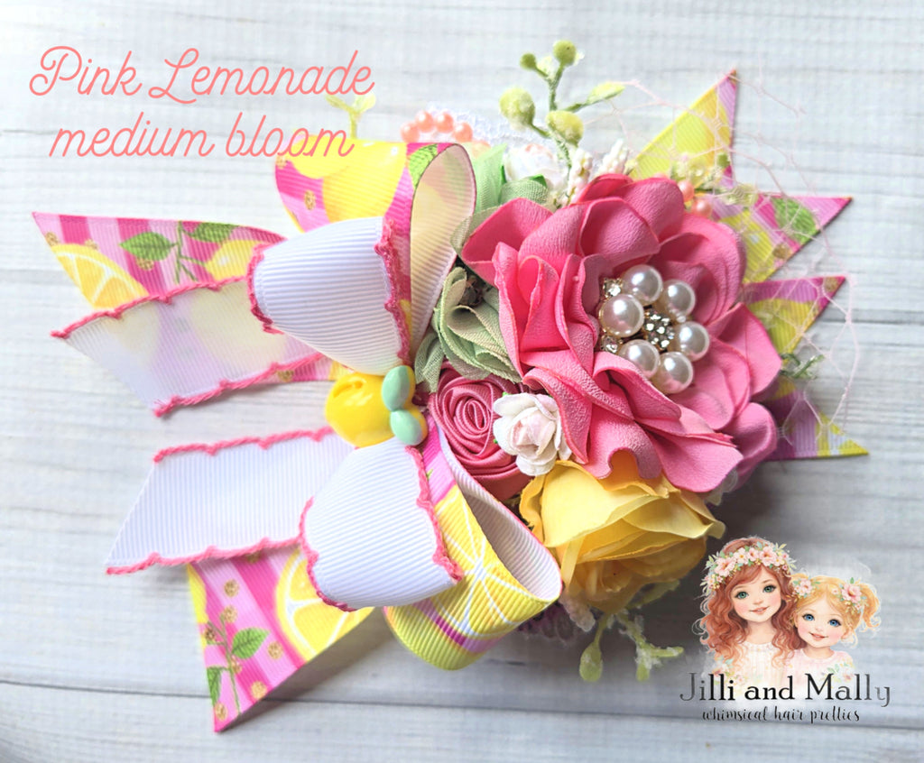 Pink Lemonade Medium Floral Bloom *Pre-Order 4 week turnaround*