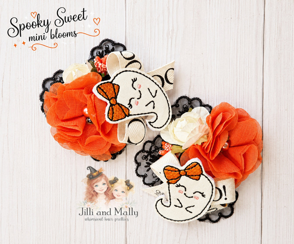 Spooky Sweet Halloween Mini Blooms~Single OR Piggies *Pre-order 4 wk turnaround*