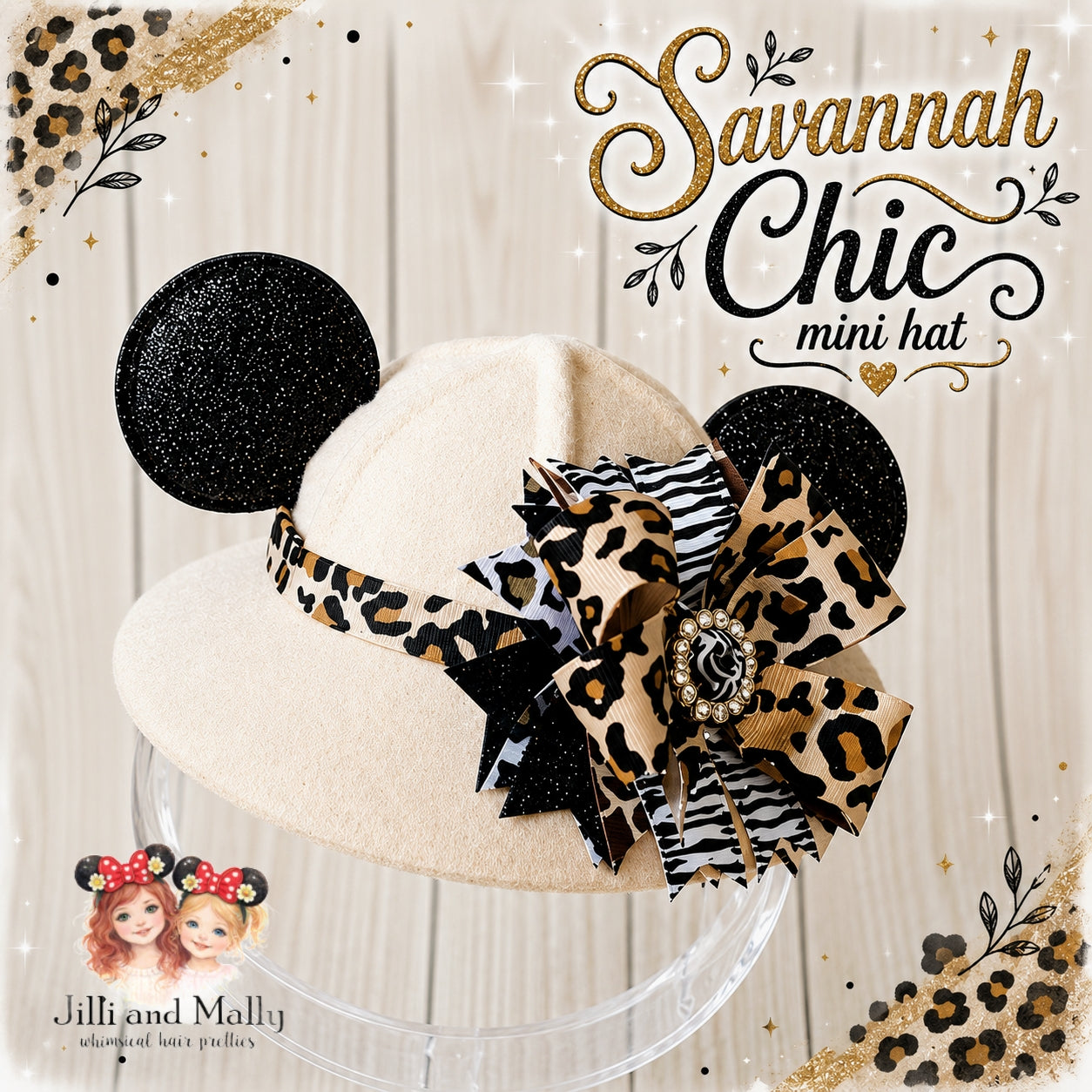 Mini Safari Hats *Pre-order with 4 week turnaround time*