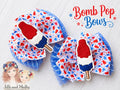 Bomb Pop Single OR Piggy Bows *Pre-order 4 wk turnaround*