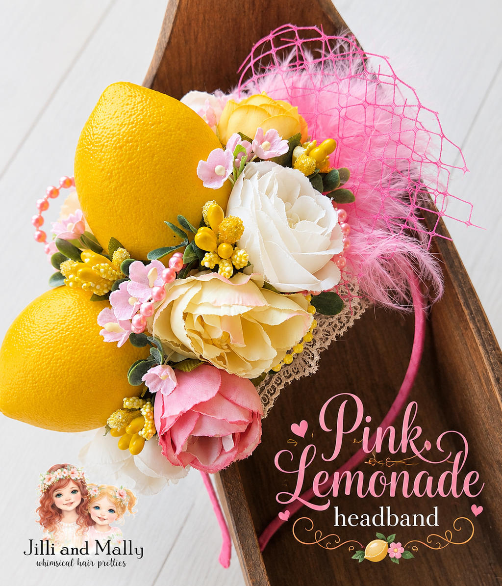 Pink Lemonade Large Floral Bloom *pre-order 4 wk turnaround*