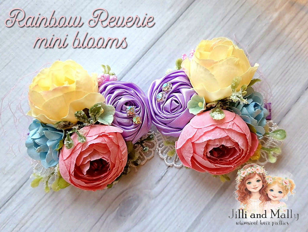 Rainbow Reverie Mini Blooms~Single OR Piggies m2m Three By the Sea *Pre-order with 4 week turnaround time*
