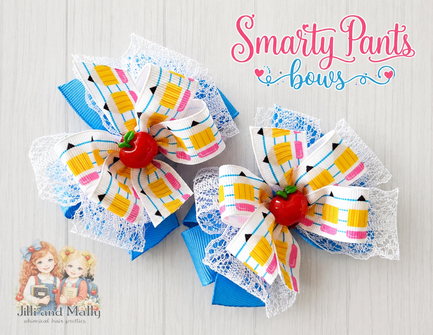 Smarty Pants Single OR Piggy Bows m2m Bitty Bundles of Joy *Pre-order 4 wk turnaround*