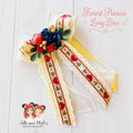 Fairest Princess Long Bows Single OR Piggy Set m2m Hummingbirds&Flowers *Pre-order 4 wk turnaround*
