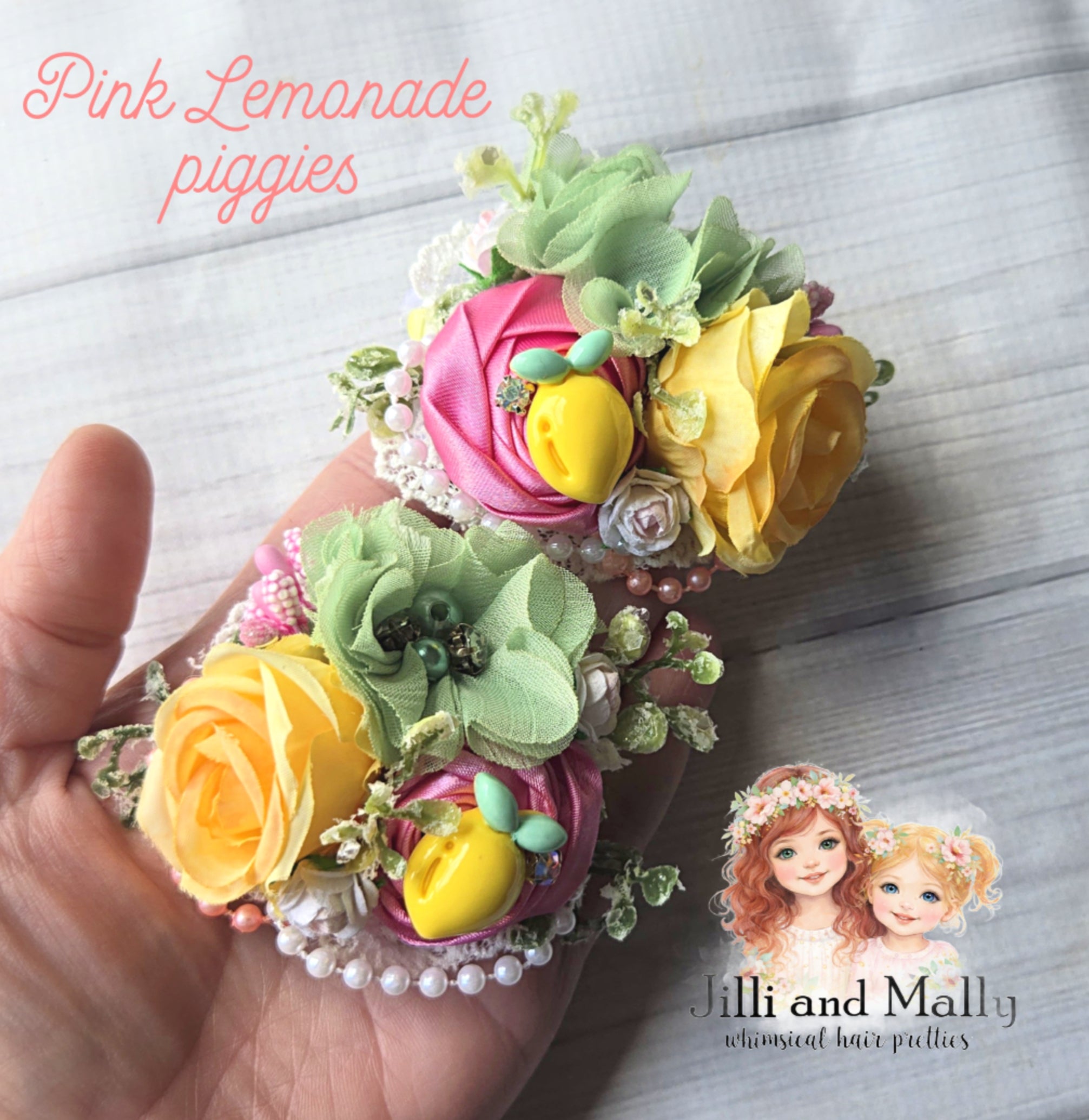 Pink Lemonade Mini Bloom PIGGIE Set *Pre-Order 4 week turnaround*