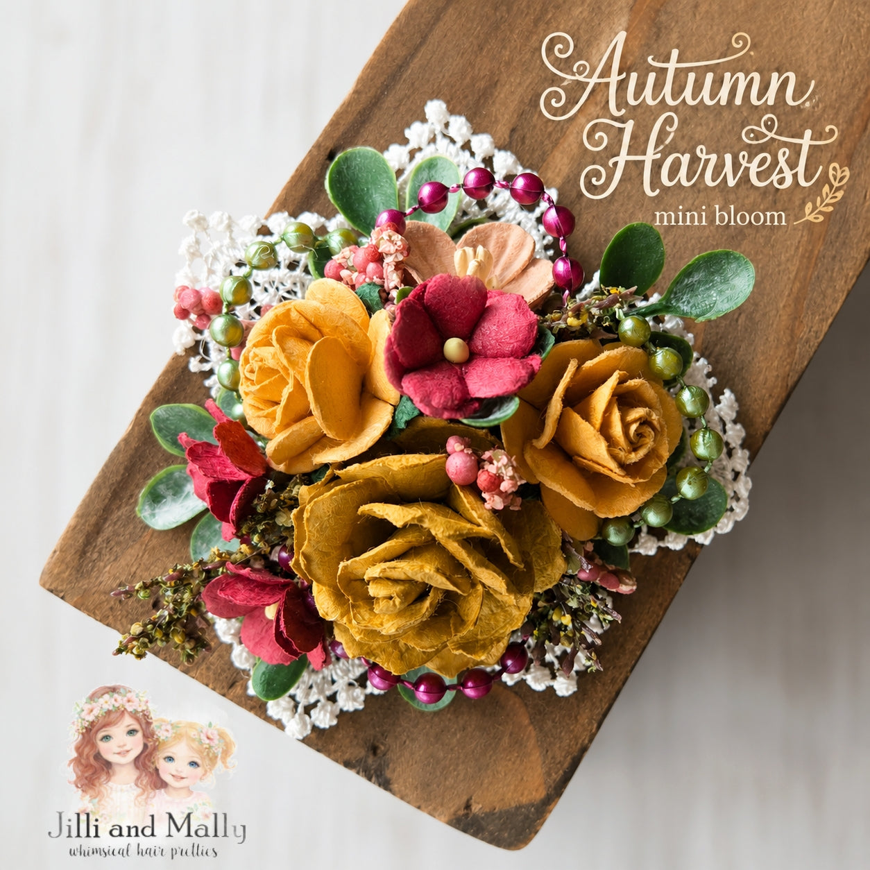 Autumn Harvest Mini Blooms ~Single OR Piggies m2m BBOJ and RMO *MTO 4 wk turnaround*