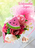 Watermelon Sugar Large Floral Bloom *pre-order 4 wk turnaround*