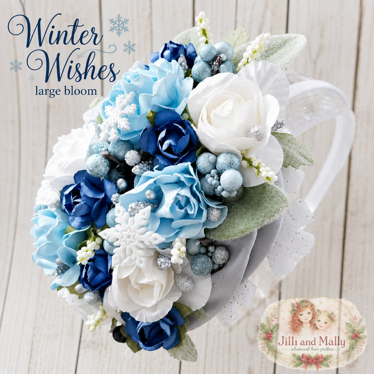 Winter Wishes Large Bloom *made to order 4 wk turnaround*