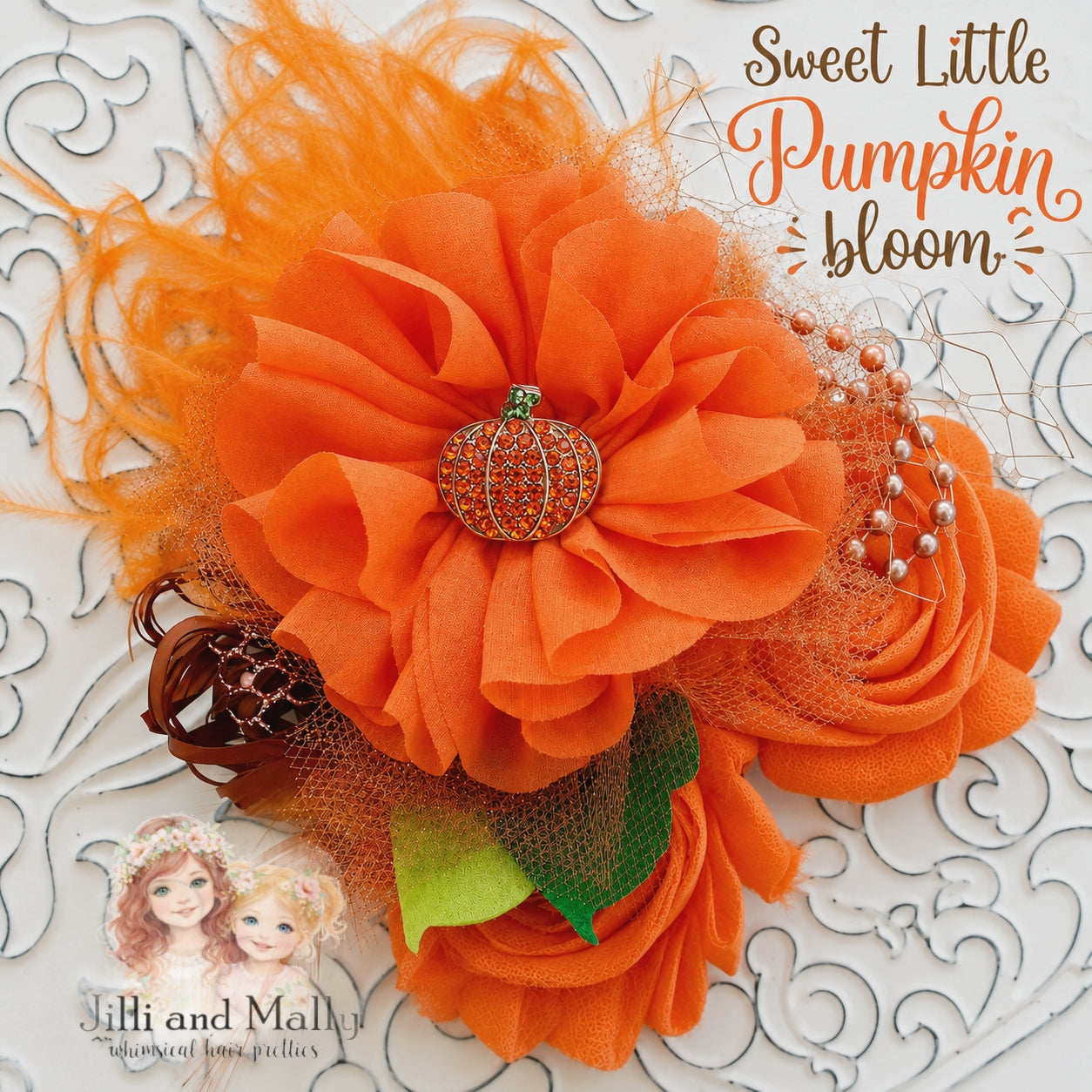 Sweet Little Pumkin Medium Bloom *made to order 4 wk turnaround*