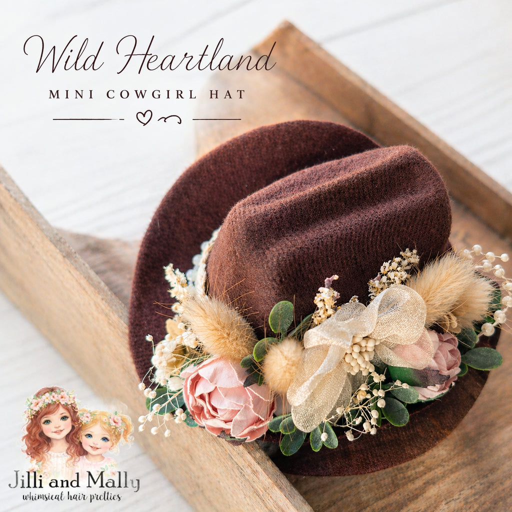 Wild Heartland Mini Cowgirl Hat m2m Reina Monroe *pre order 4wk turnaround time*