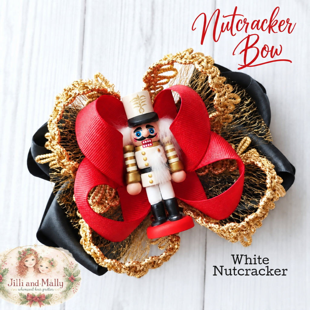 Nutcracker 5" Large Single Bows *MTO 4 wk turnaround*