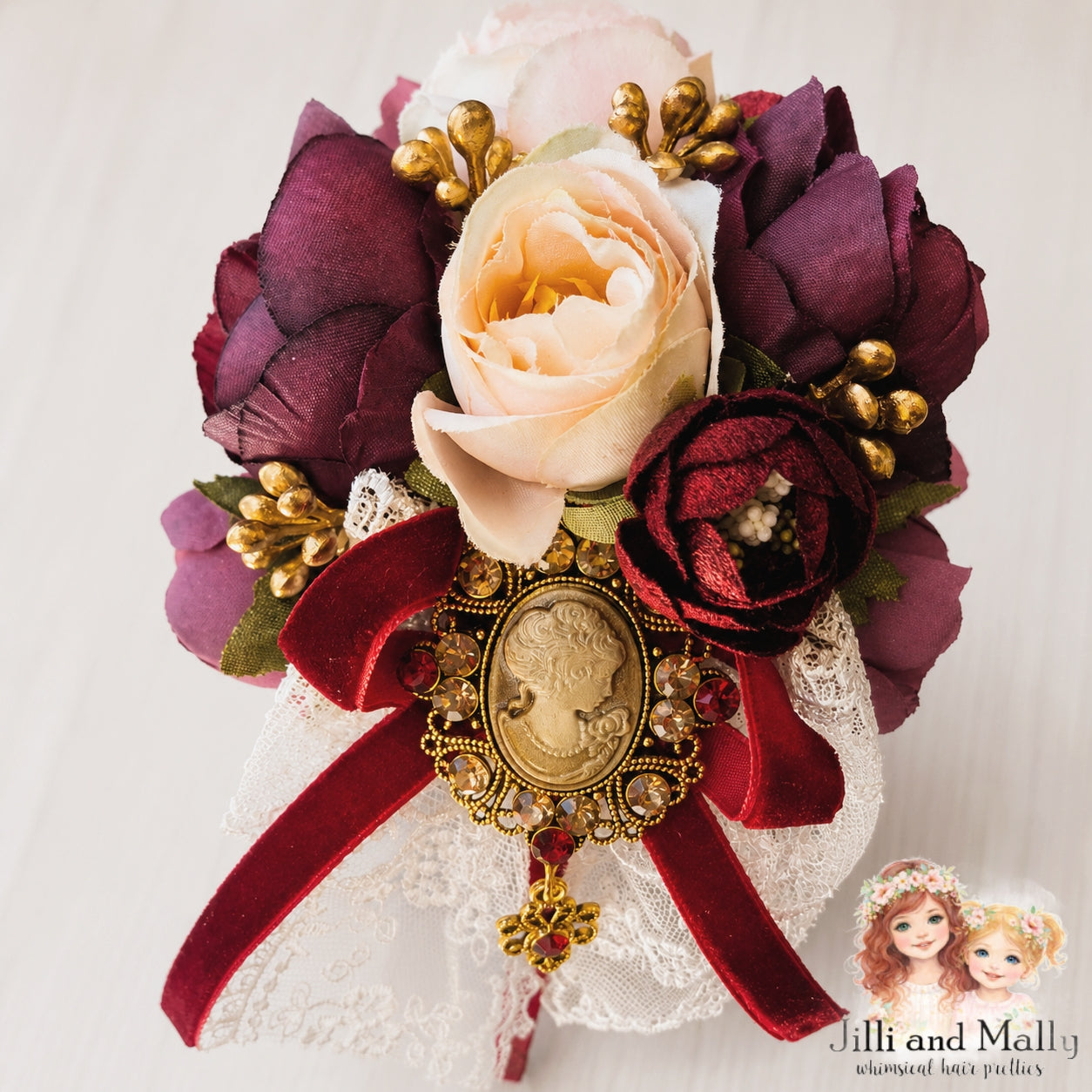 Scarlett Belle Medium Floral Bloom