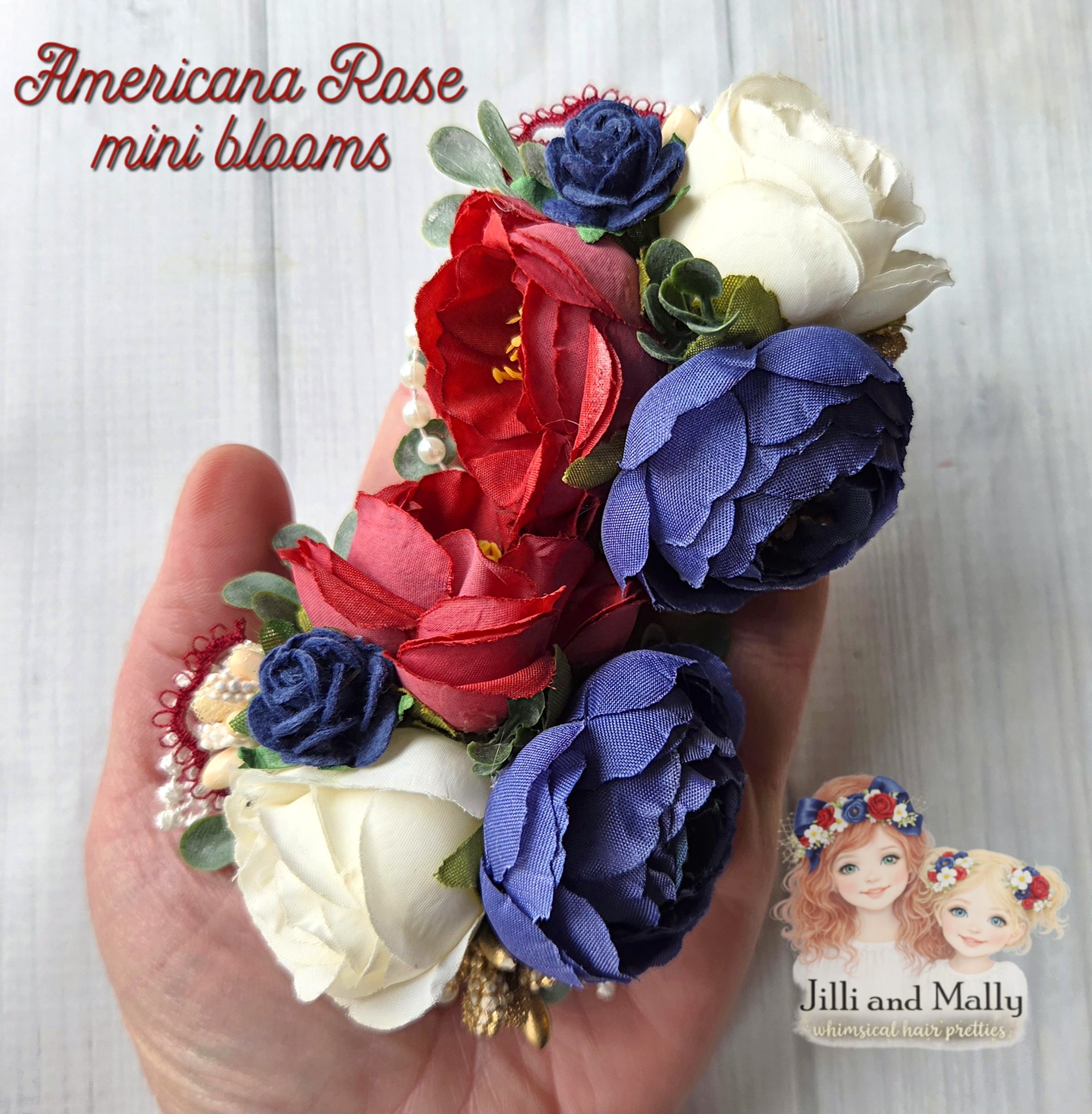 Americana Rose Mini Blooms~Single OR Piggies m2m Forever Remi & Mia Miel *Pre-order 4 wk turnaround*