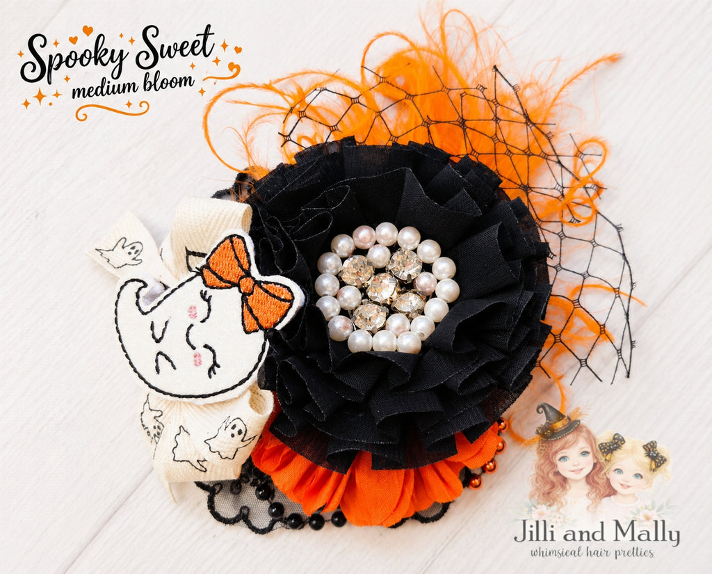 Spooky Sweet Halloween Medium Floral Bloom *pre-order 4 wk turnaround*