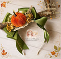 Olive and Autumn Boujiee Bow *Made to Order TAT 4 weeks*