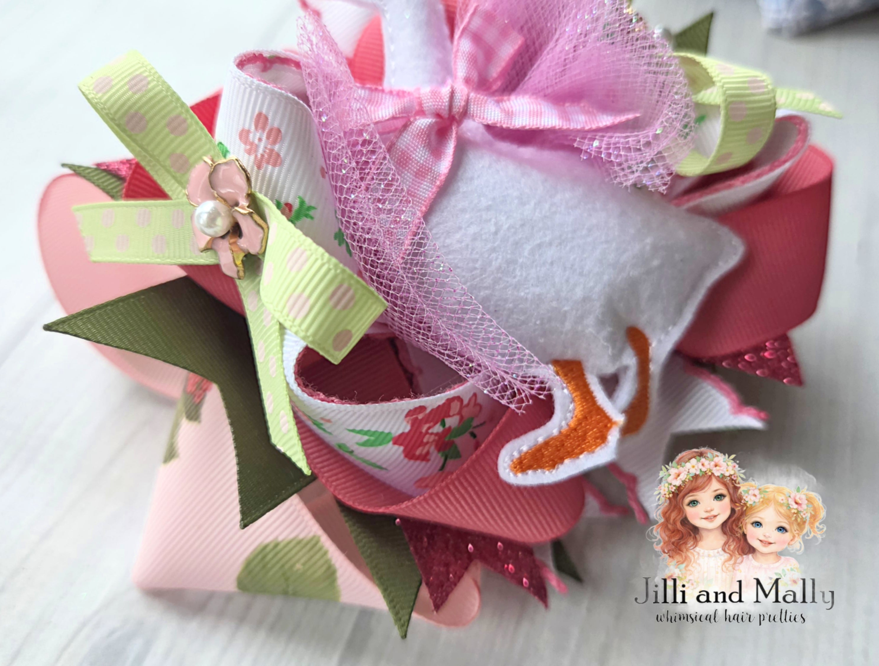 Silly Goose Big Hair Bow