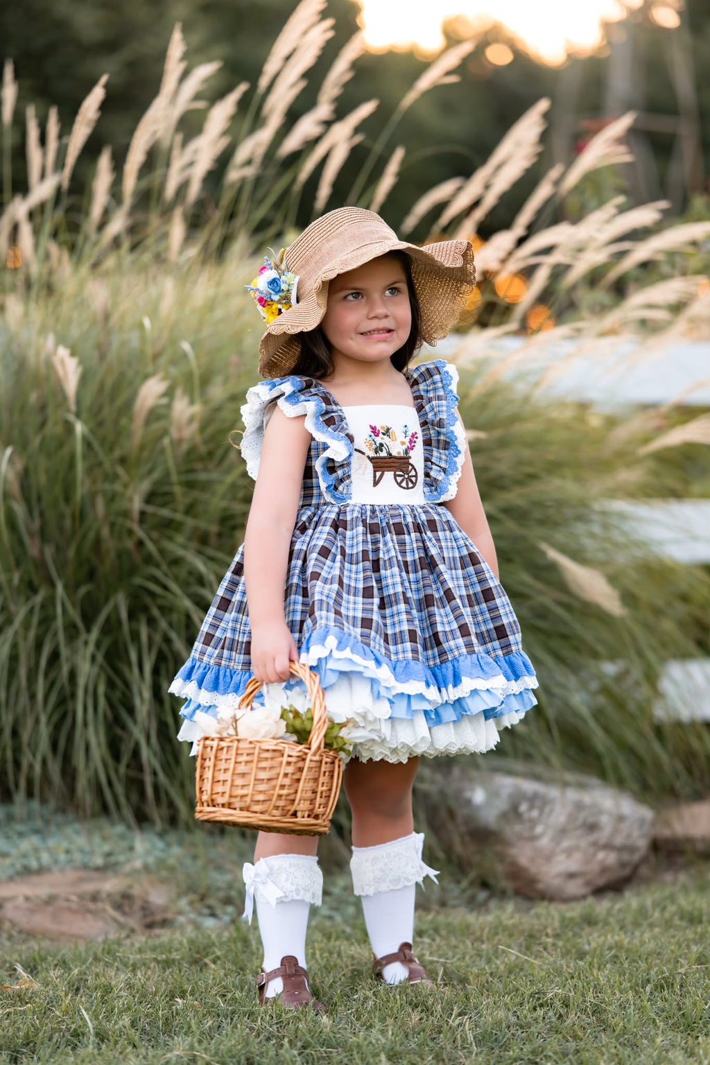 Harvest Daydream Sun Hat and Bloom m2m Lil Bear Clothing *MTO 4 wk turnaround*