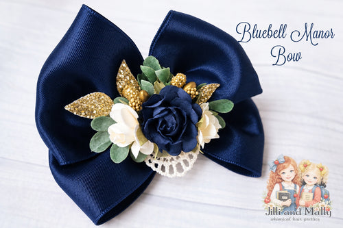 Bluebell Manor Single OR Piggy Bows *Pre-order 4 wk turnaround*