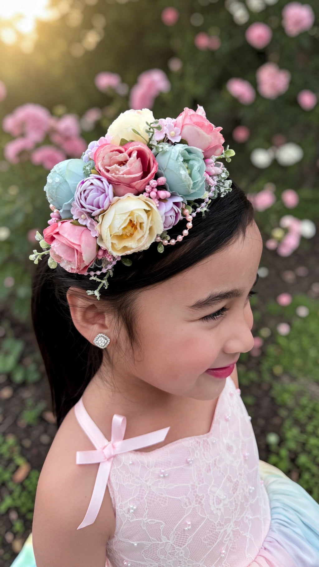 Rainbow Reverie Large Floral Bloom m2m Three By the Sea *Pre-order with 4 week turnaround time*